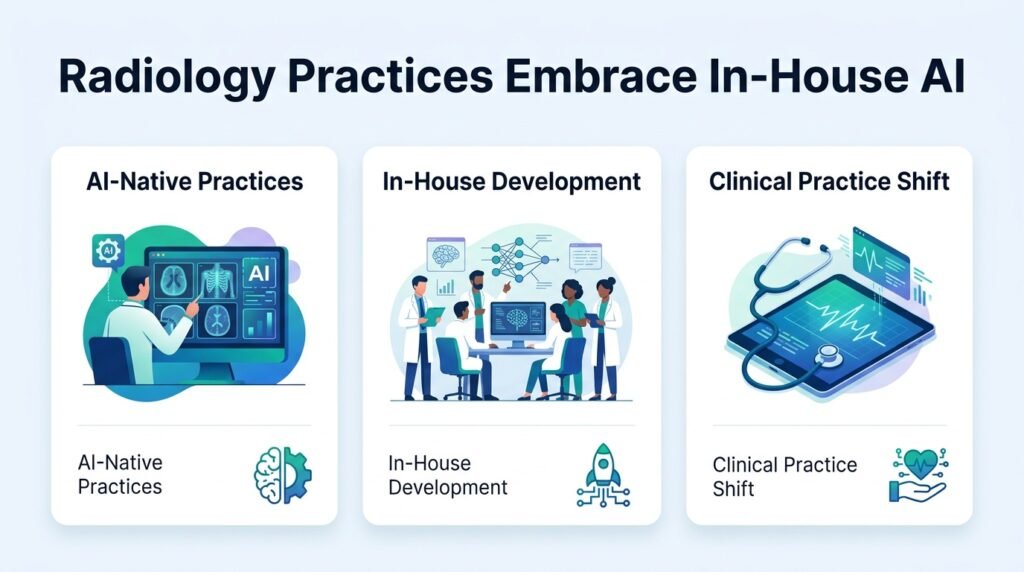 Radiology practices are building their own AI