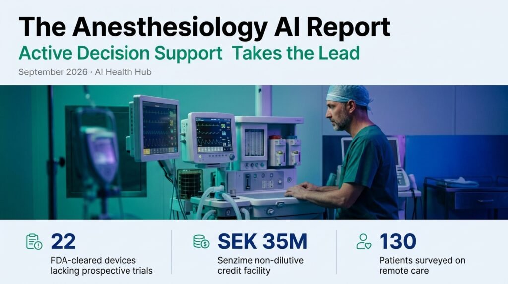 The Anesthesiology AI Report — September 2026
