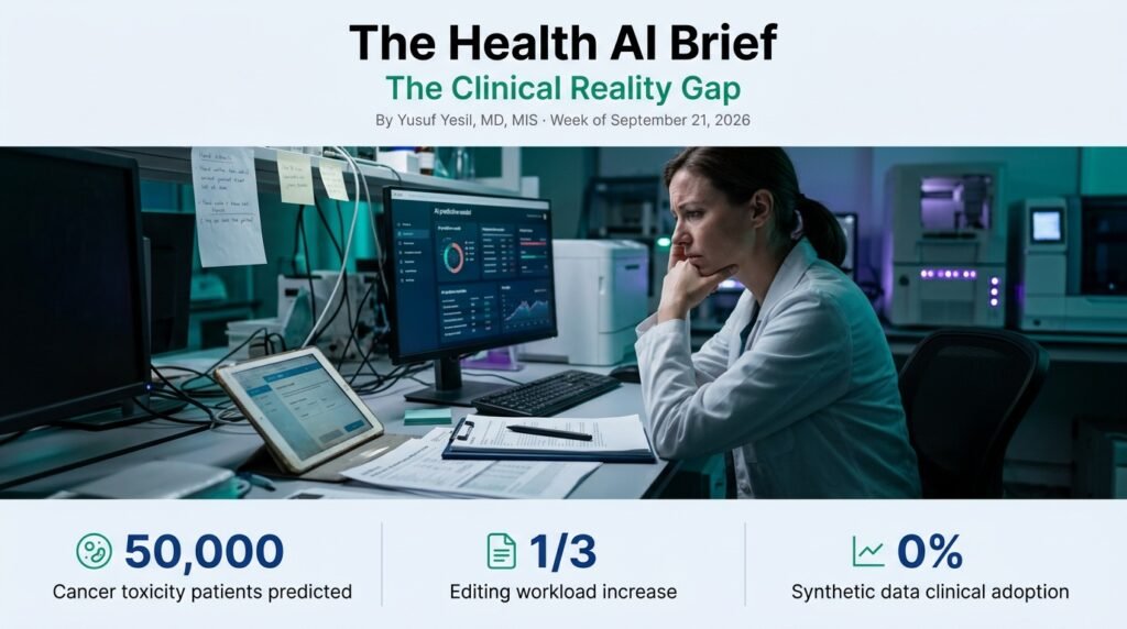 The Health AI Brief — Week of September 21, 2026