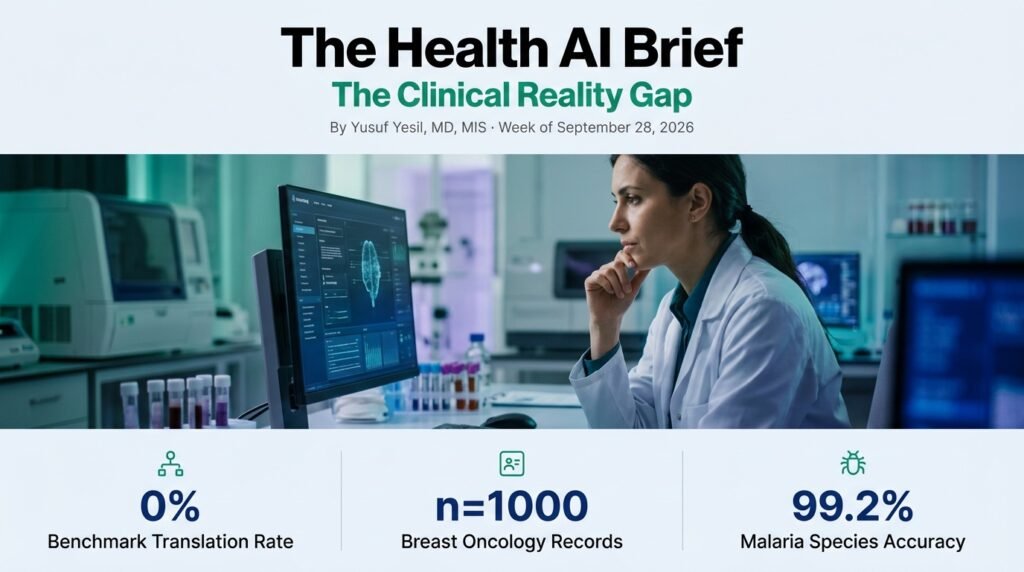 The Health AI Brief โ Week of September 28, 2026