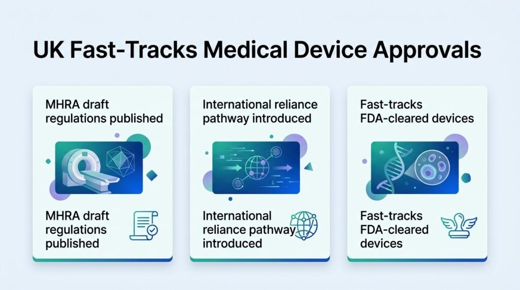 UK to accept US medical device approvals
