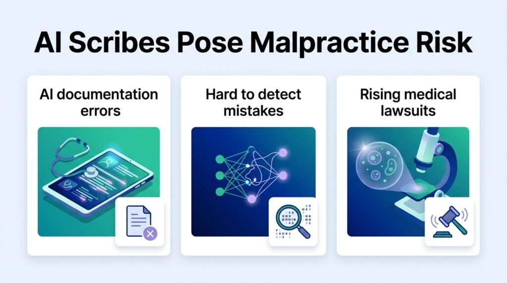 AI scribes shift malpractice risk to doctors