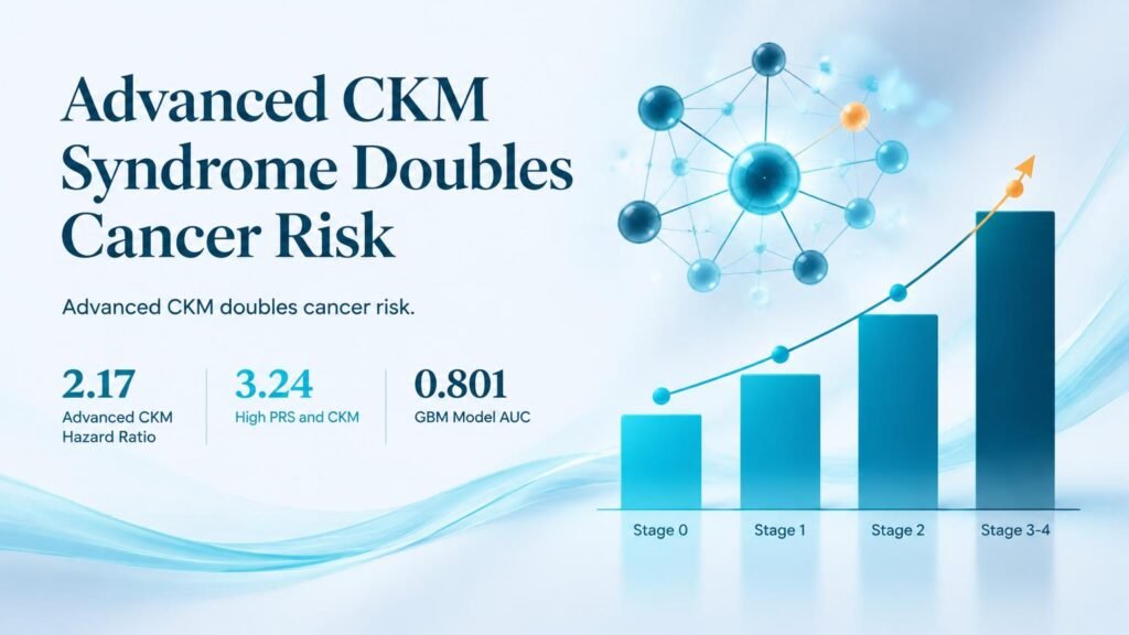 Advanced CKM Syndrome Doubles Incident Cancer Risk