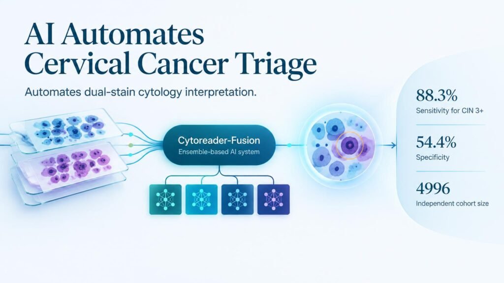 AI Automates Cervical Cancer Triage Across Screening Platforms