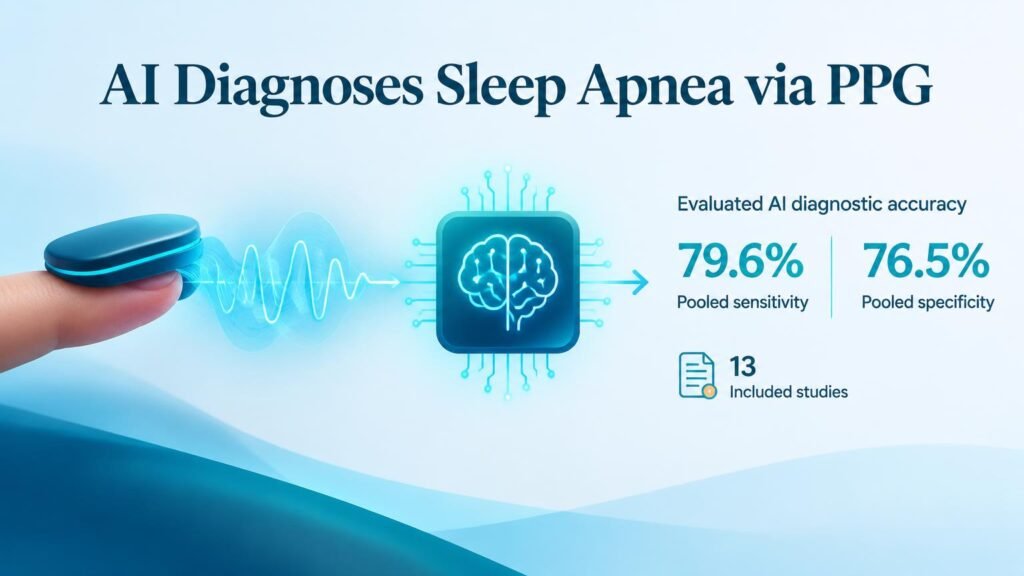AI diagnoses sleep apnea using light sensors