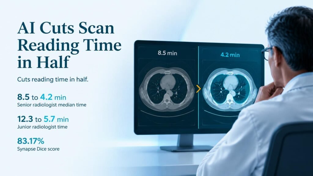 AI Model Cuts Radiologist Scan Reading Times in Half