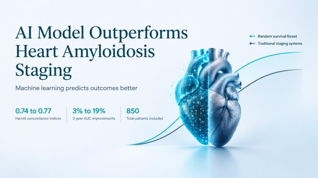 AI Model Outperforms Traditional Heart Amyloidosis Staging