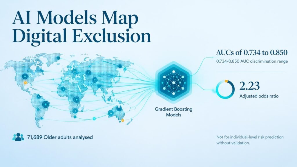 AI models identify digital exclusion in older adults