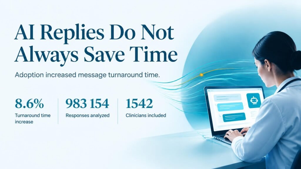 AI Portal Replies Do Not Always Save Time