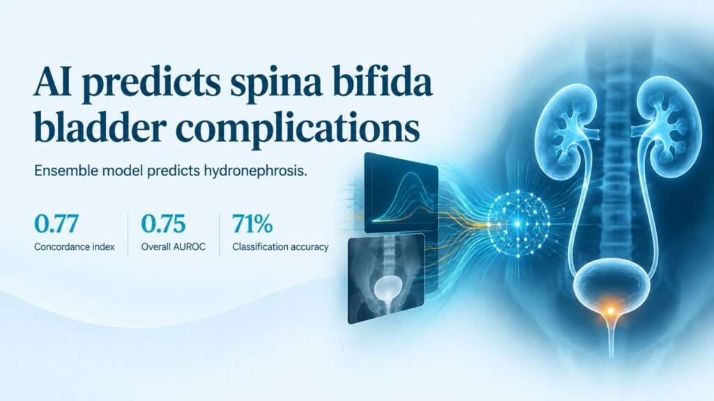 AI predicts spina bifida bladder complications