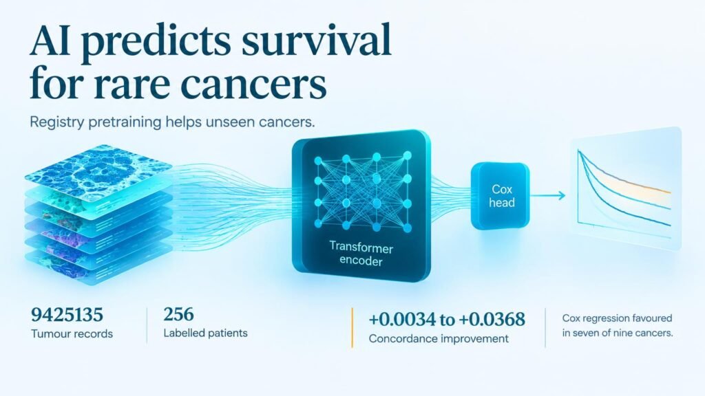 AI predicts survival for rare unseen cancers