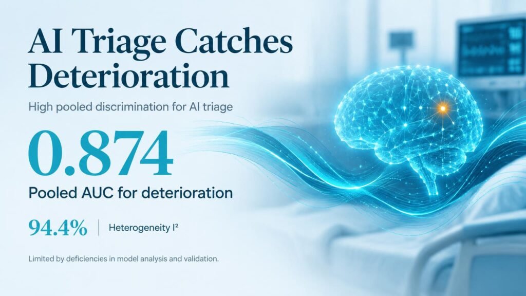 AI Triage Catches Deterioration But Triggers False Alarms