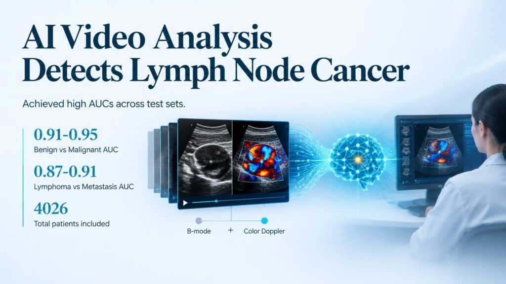 AI video analysis improves lymph node cancer detection