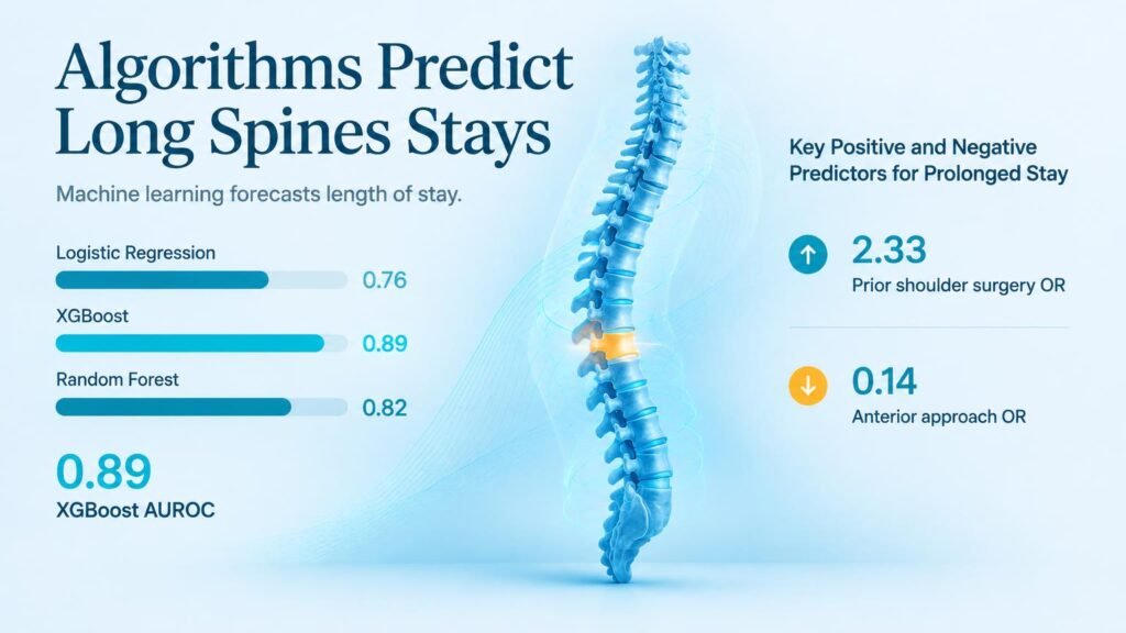 Algorithms Predict Long Stays After Cervical Spine Surgery