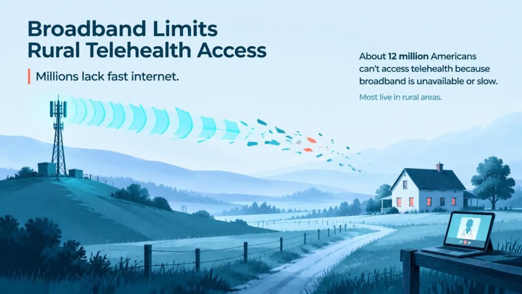 Broadband Gaps Lock Millions Out of Telehealth
