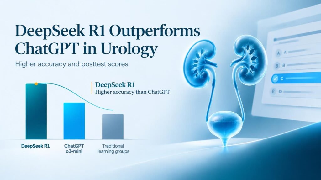 DeepSeek Outperforms ChatGPT in Urology Student Trial