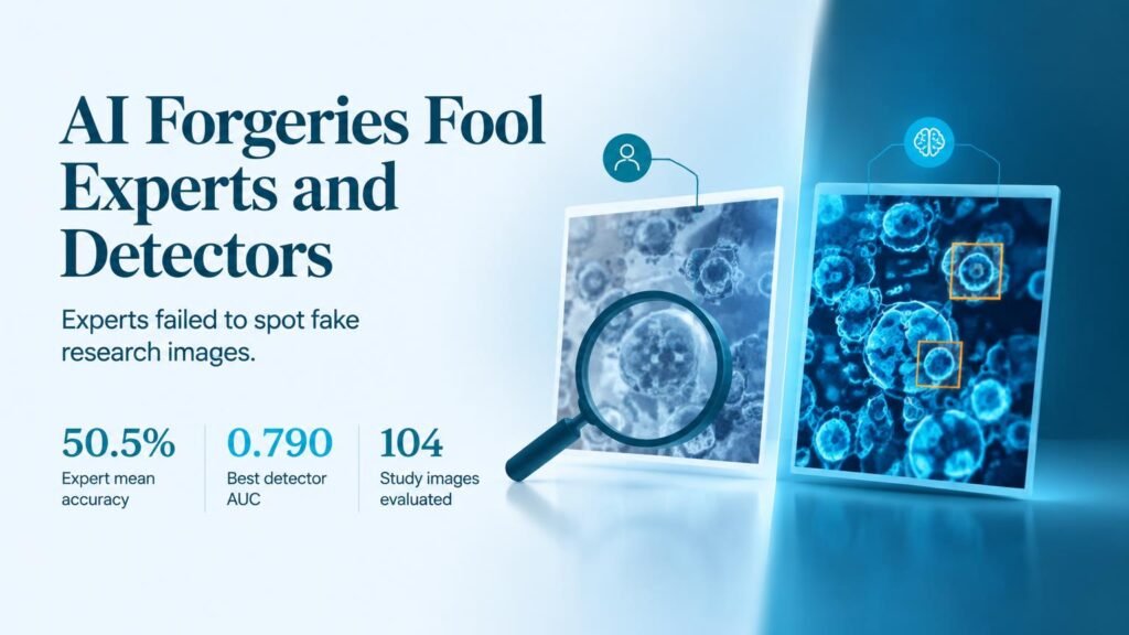 Generative AI Forgeries Fool Experts and Automated Detectors
