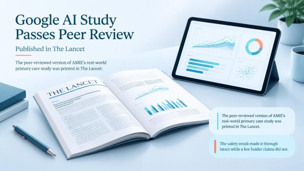 Google AMIE Passes Peer Review With Limits
