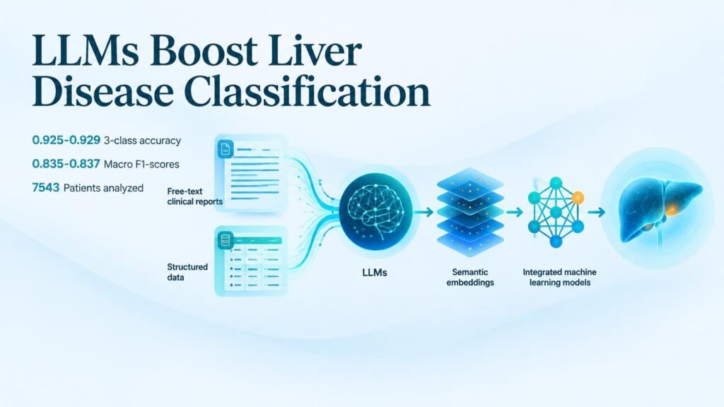 LLMs Boost Liver Disease Classification in Health Records