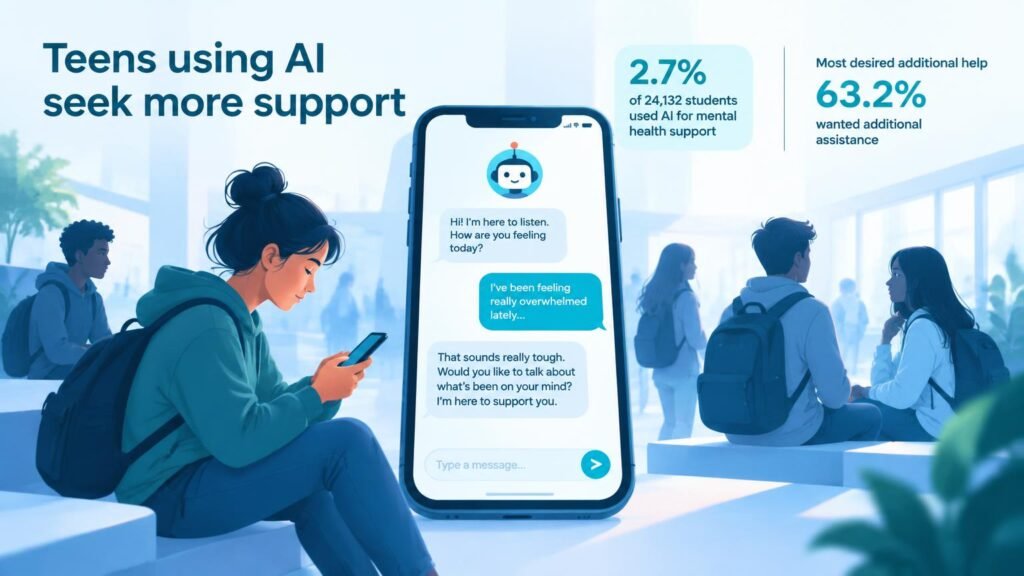 Teens Using AI Chatbots Need More Mental Health Help
