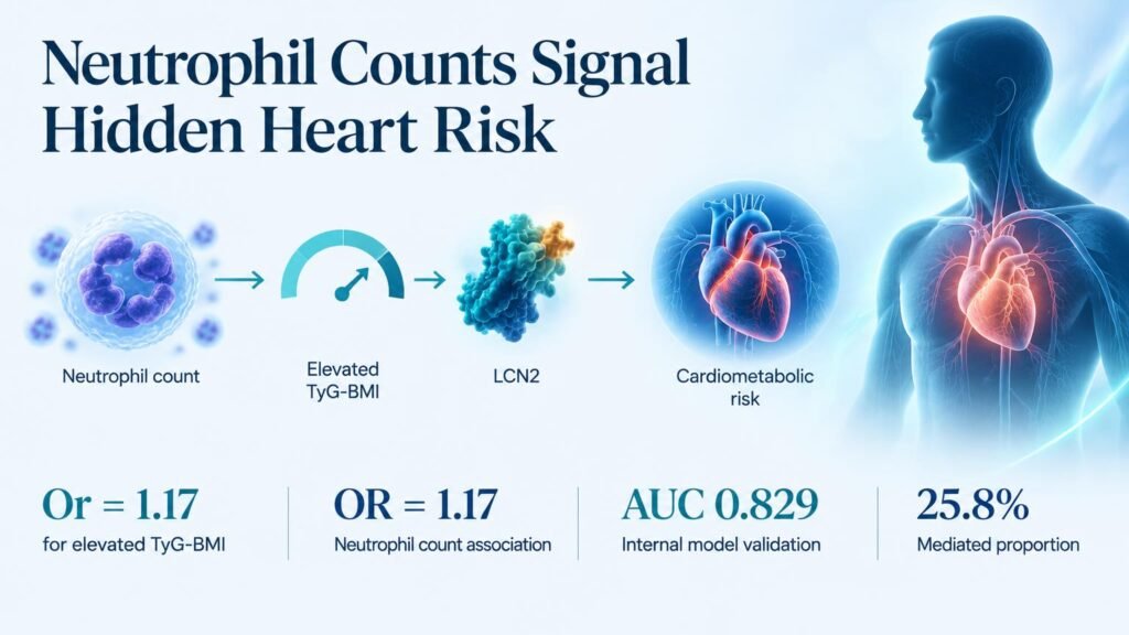 Neutrophil Counts Signal Hidden Heart Risk in Arthritis