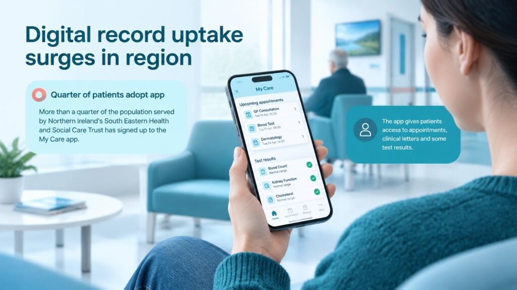 Patient Portal Adoption Hits 25 Percent in Northern Ireland