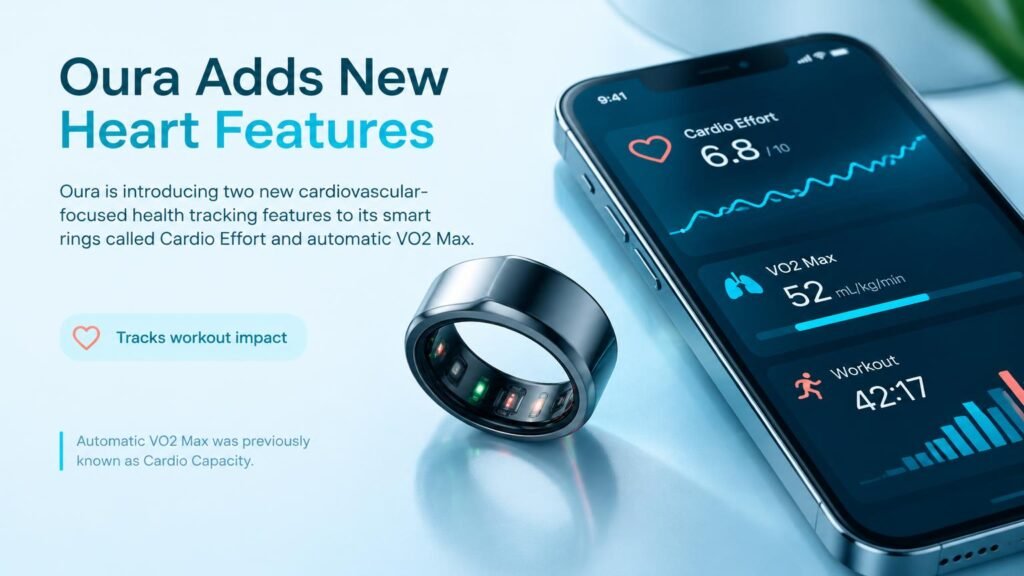 Oura Ring Adds Automatic VO2 Max Tracking