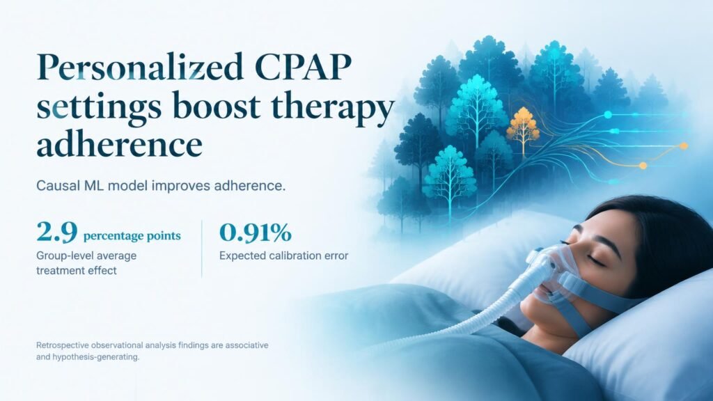Personalized CPAP Settings Boost Patient Therapy Adherence
