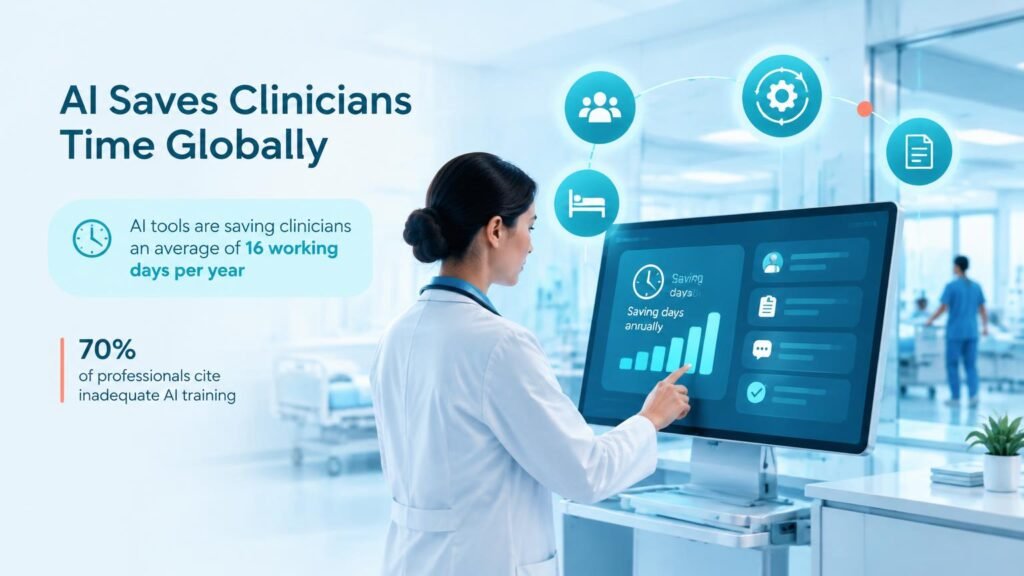Clinicians gain sixteen days but face shadow AI