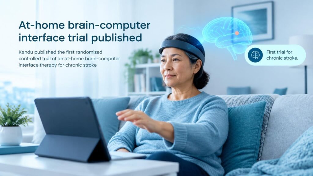 Home Brain Computer Interface Restores Stroke Recovery