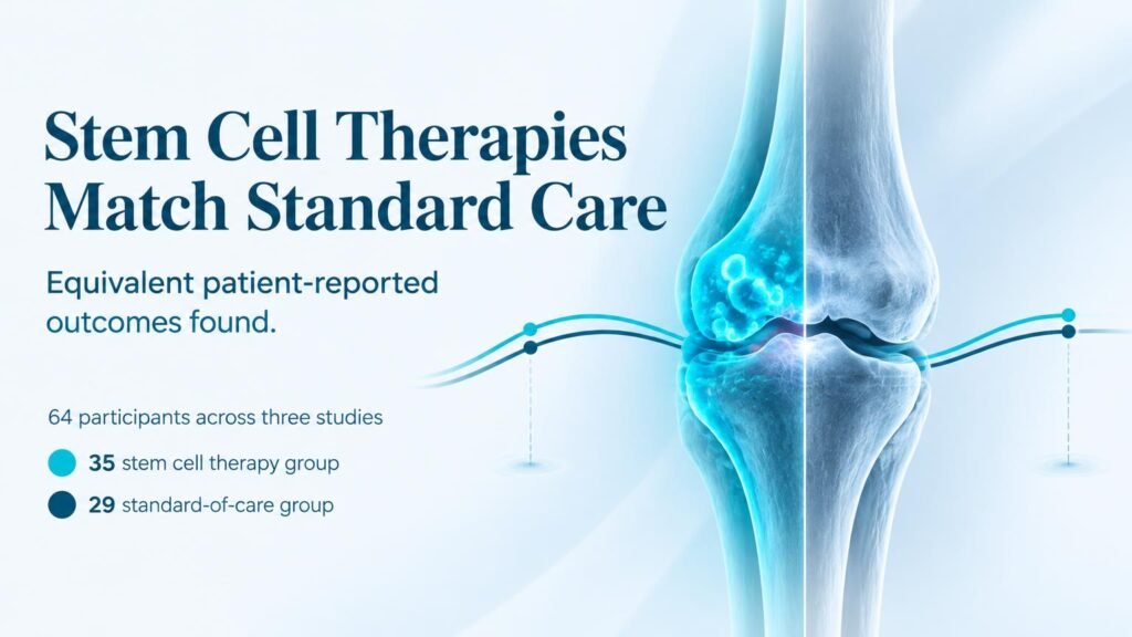 Stem Cell Bone Therapies Match Standard Care