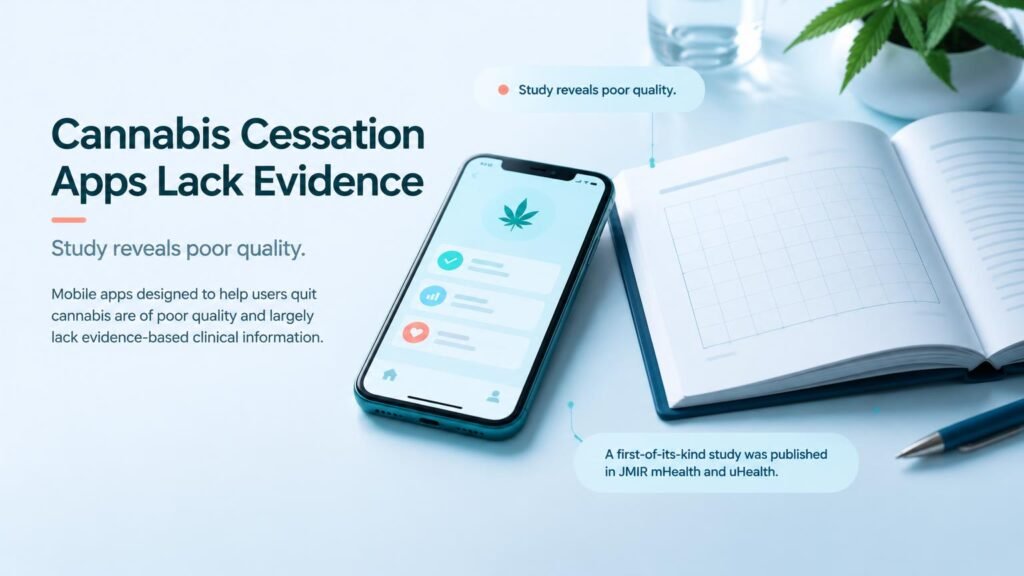 Cannabis quit apps fail clinical standards