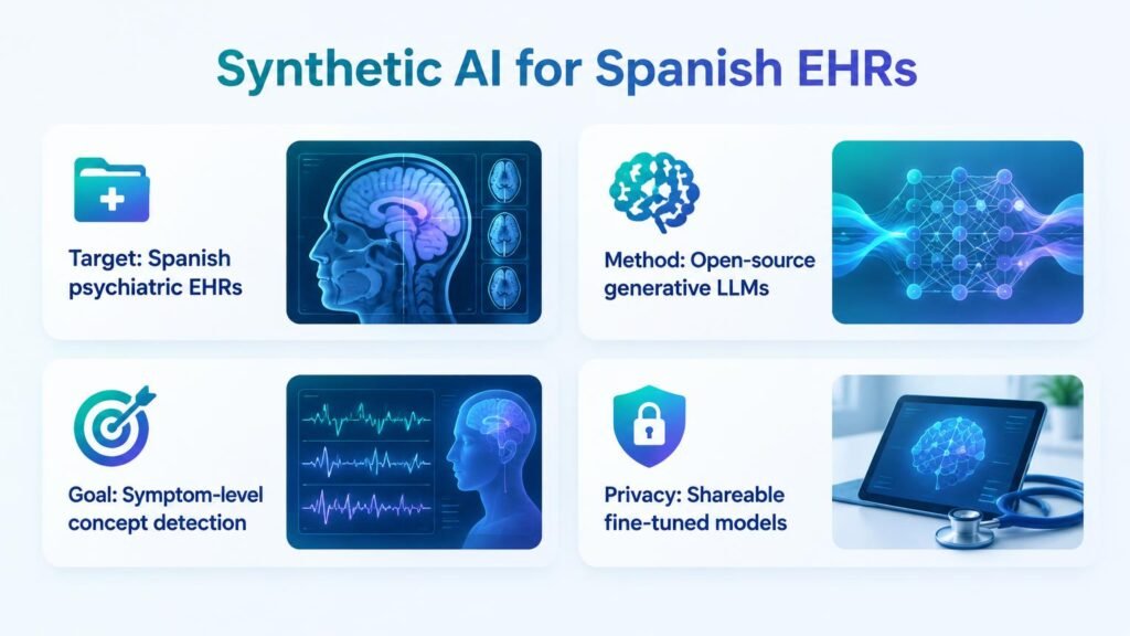 Synthetic Data Trains Open AI for Spanish EHRs