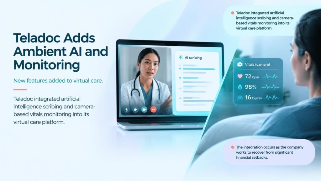 Teladoc Bets on AI to Reverse Financial Losses